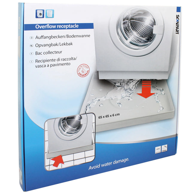 SCANPART - drip tray washing machine/dishwasher 65cmx65cm - F181 image