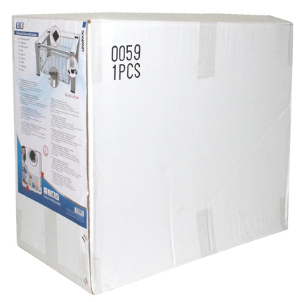 SCANPART - Dryer and Washing Machine Raiser - With Basket - White - 30 cm x 62 cm x 55 cm image