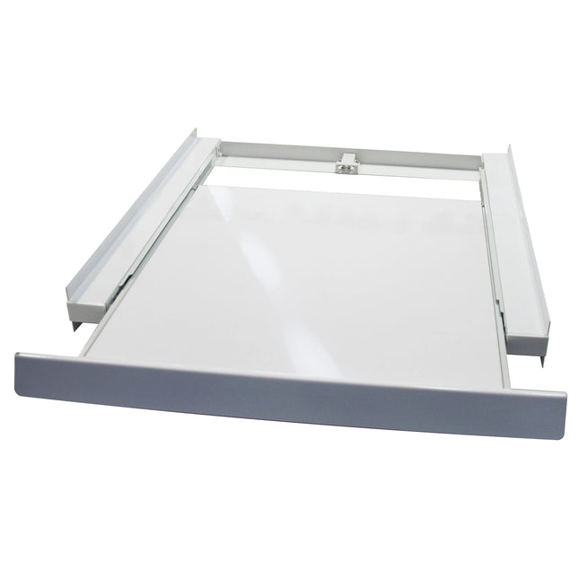 SCANPART - Stacking kit for washing machine and tumble dryer - Professional - With worktop - Also for heat pump dryers - Tension strap included image