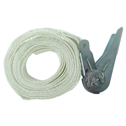 SCANPART - Stacking kit for washing machine and tumble dryer - Plastic - With worktop - White - Also for heat pump dryers - Tension strap included image