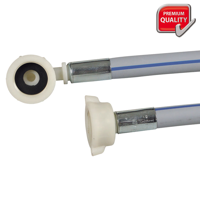 HOUSEBRAND - Supply hose - 3/4" angled - 3/4" straight - 60 bar - 2.5 m image