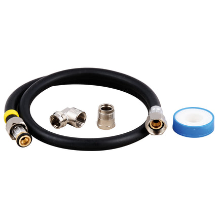 SCANPART - Gas connection set - NL standard - 1/2"(F) - 1/2"(F) - 100 cm image