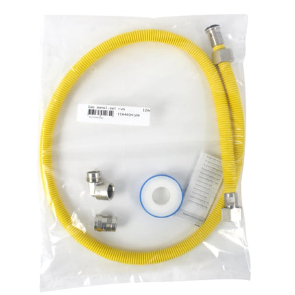 SCANPART - Gas connection set - NL standard - 1/2"(F) - 1/2"(F) - 120 cm image