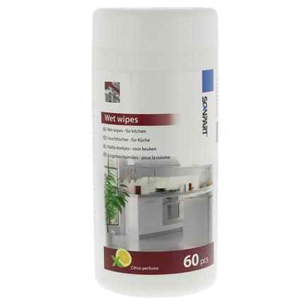 SCANPART - wet wipes kitchen 60pcs. image