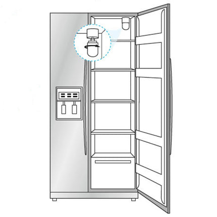SCANPART - refrigerator water filter internal image