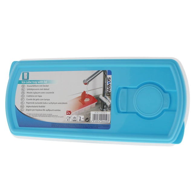 SCANPART - Ice Cube Maker - 2 Trays + 2 Lids image