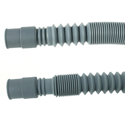 SCANPART - Water Drain Hose - F131 - Extendable - 1.2 m to 4.0 m - 19/22 mm - Plastic - Gray image