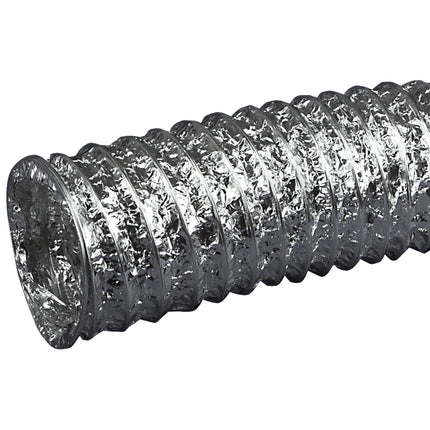 SCANPART - Air Exhaust Hose - 1.5 m - 125 mm - Aluminum - Silver image