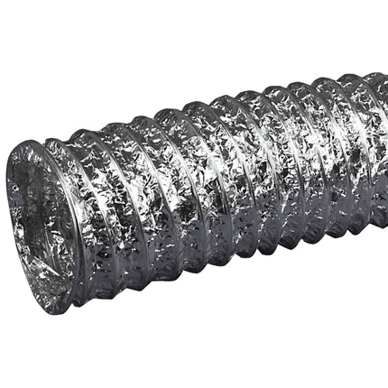 SCANPART - Air Exhaust Hose - 3 m - 125 mm - Aluminum - Silver image