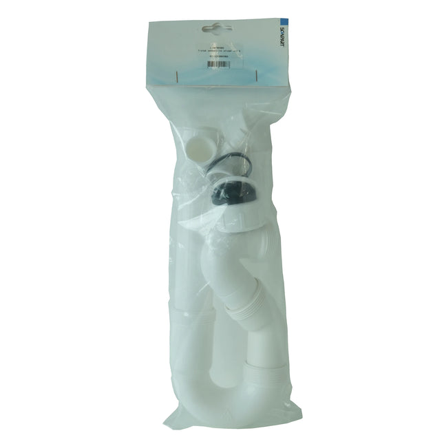 SCANPART - T-piece washing machine drain white image