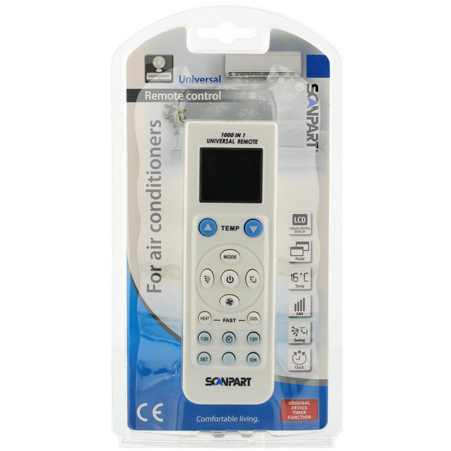 SCANPART - universal air conditioning remote control image