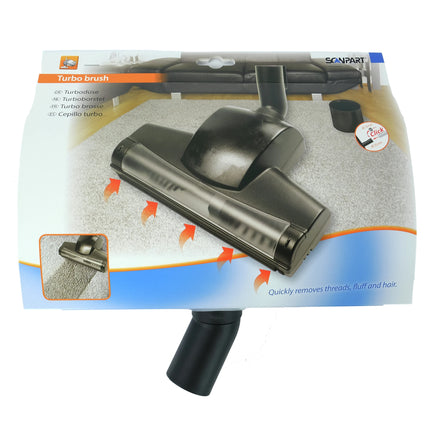 SCANPART Turbo Brush  - 27 cm - Rotating Brush  - 32 + 35 mm Nozzle Connection image