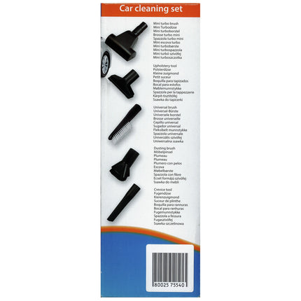 SCANPART Brush Set  - 3 - 16 - 19 cm - Polyester Brush  - 32 + 35 mm Nozzle Connection image