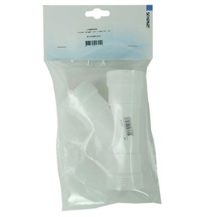 SCANPART - Y-piece connection set - For condenser dryers - PVC - White image