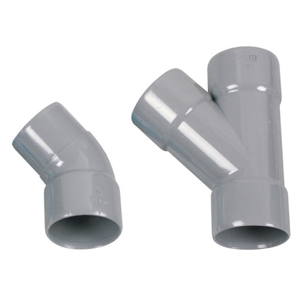 SCANPART - PVC y-piece connection set condenser (without glue) image