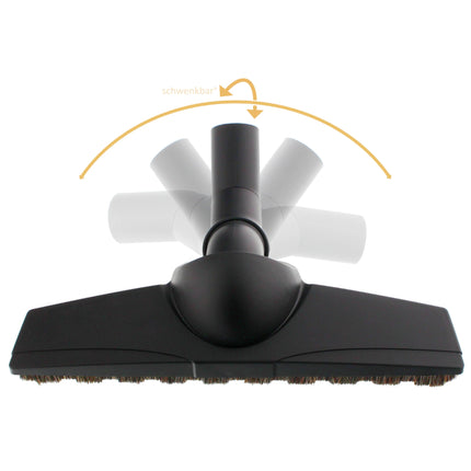 SCANPART Hardfloor Brush SBB300 - 32.5 cm - Soft Natural Brush  - 32 + 35 mm Nozzle Connection image