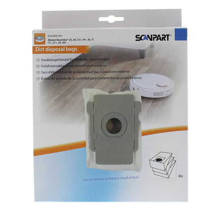 SCANPART - iRobot Roomba garbage disposal bags 4pcs. image