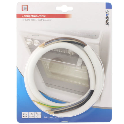 SCANPART - Oven connection cord - Cable -  1.5 m 5 x 2.5 mm image