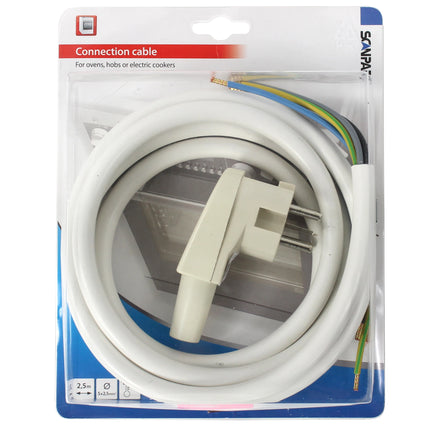 SCANPART - Perilex Connection Cable - Perilex (Male) - angled - Cable 2.5 m 5 x 2.5 mm Plug supplied separately image