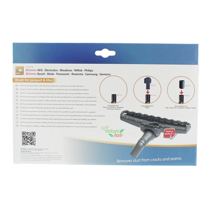 SCANPART - parquet brush Ø35mm + parking hook & lock - SBB300 image