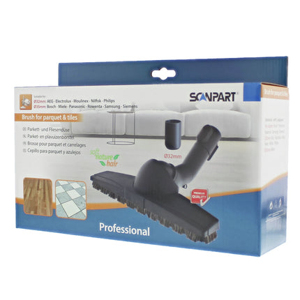 SCANPART - parquet brush Ø35mm + parking hook & lock - SBB300 image
