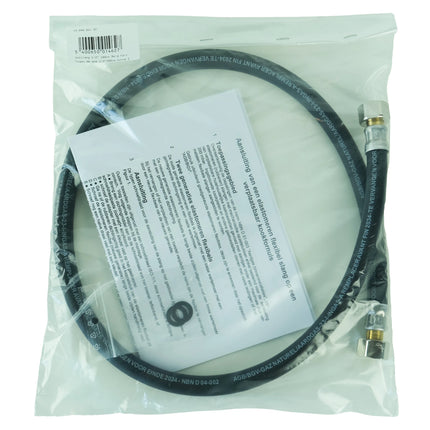 HOUSEBRAND - Gas hose - BE standard - 1/2"(F) - 1/2"(F) - 100 cm image