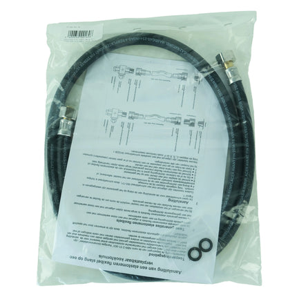 HOUSEBRAND - Gas hose - BE standard - 1/2"(F) - 1/2"(F) - 150 cm image