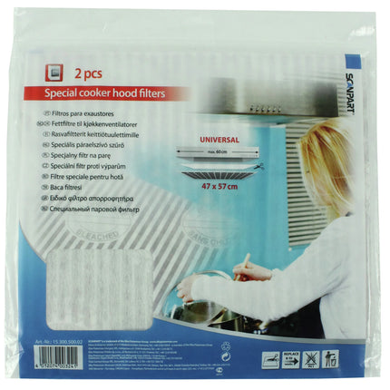 SCANPART - extractor hood filter set 47x57cm flat - L001 image