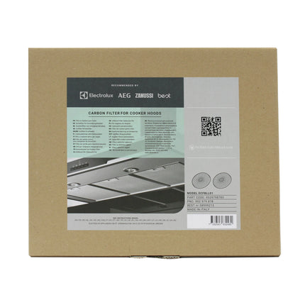 ELECTROLUX - carbon filter round Ø190x40mm 2pcs. - ECFBLL01 image