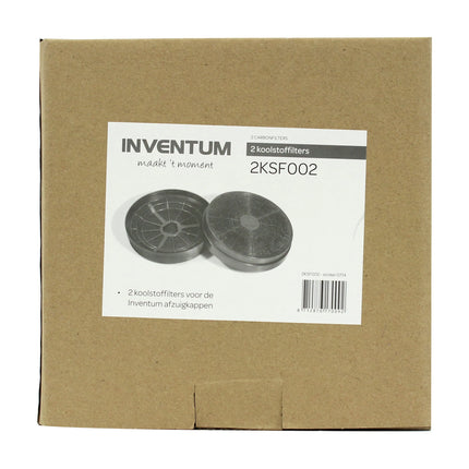 INVENTUM - carbon filter round Ø176x35mm 2pcs. - 2KSF002 image