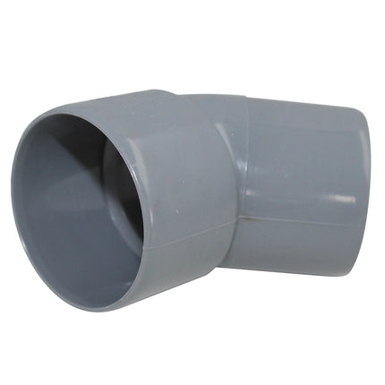 HOUSEBRAND - Elbow - 40mm - 45° - PVC - Gray image