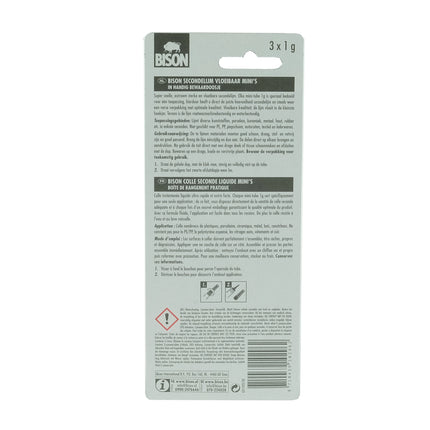 BISON - superglue mini's 3x 1g image