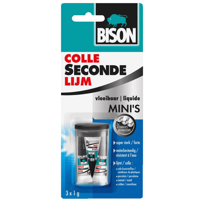 BISON - superglue mini's 3x 1g image