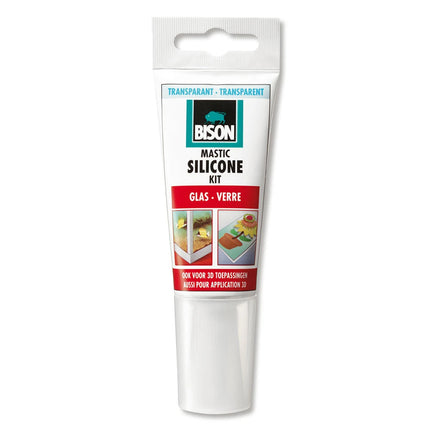 BISON - silicone sealant transparent 60ml image