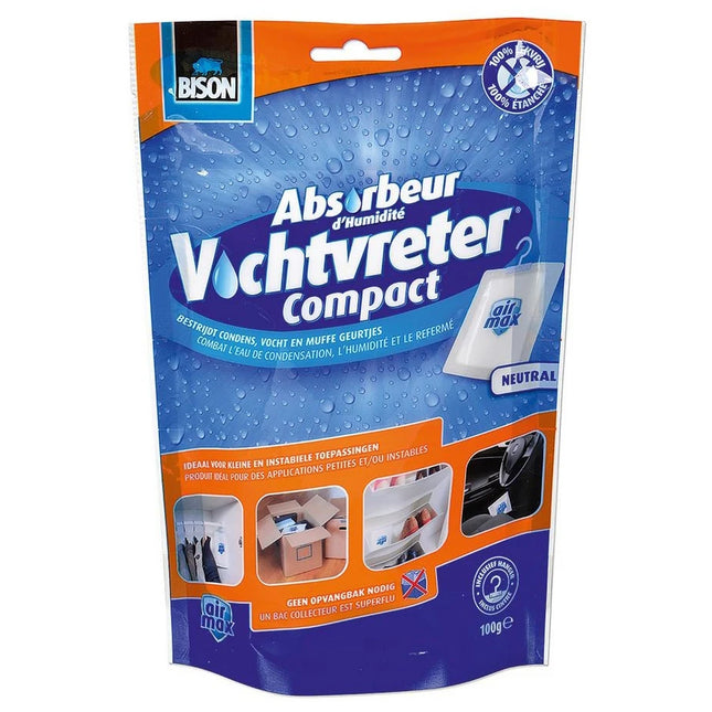 BISON - Dehumidifier - Compact - 100g - With hanger - For rooms up to 10m³ image