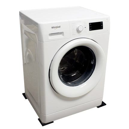 SCANPART - Anti-Slip and Anti-Vibration Pads - Square - 10x10 cm - Black - Pack of 4 image