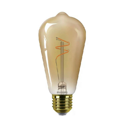 PHILIPS - Lamp - E27 - 25 W - 270 Lumens - 1800 K - Flame - Pear - Dimmable image