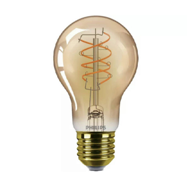 PHILIPS - Lamp - E27 - 60 W - 806 Lumens - 2200 K - Flame - Pear - Dimmable image