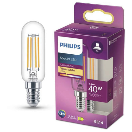 PHILIPS - Lamp - E14 - 40 W - 470 Lumens - 2700 K - Bright - Pear image