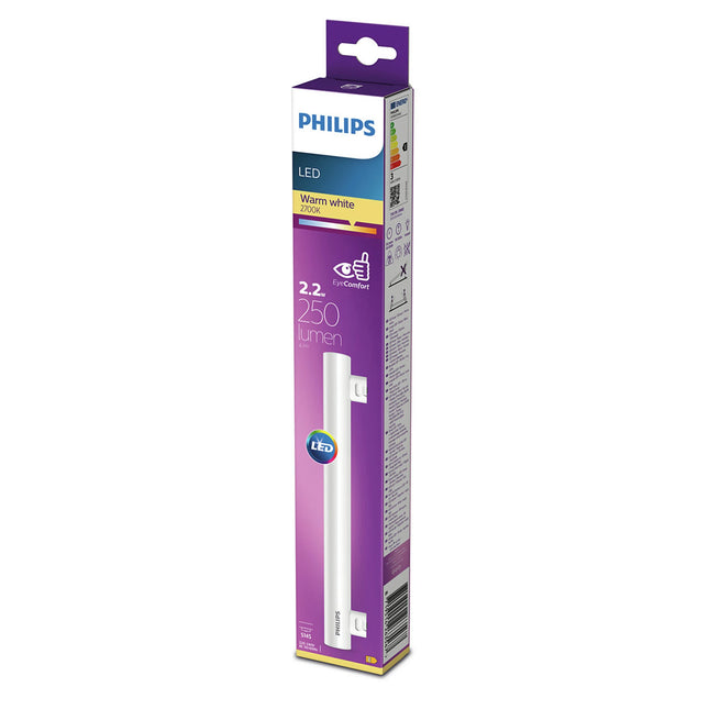 PHILIPS - Tube Light - S14S - 60 W - 375 Lumen - 2700 K  - Frosted - Light tube image