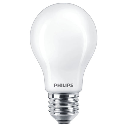 PHILIPS - Light Bulb - E27  - 60 W - 806 Lumen - 2200 K - 2700 K - Frosted - Bulb - Warm Glow image
