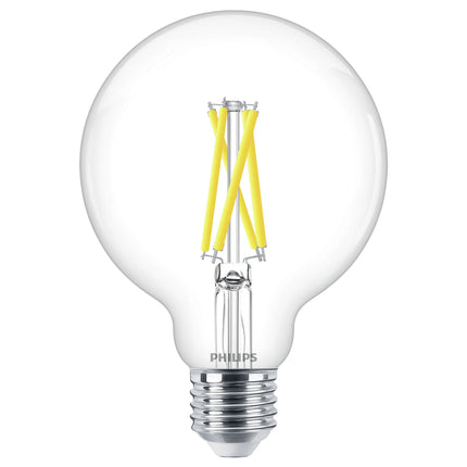PHILIPS - Light Bulb - E27 - 60 W - 806 Lumen - 2200 K - 2700 K - Bright - Bulb big - Warm Glow image