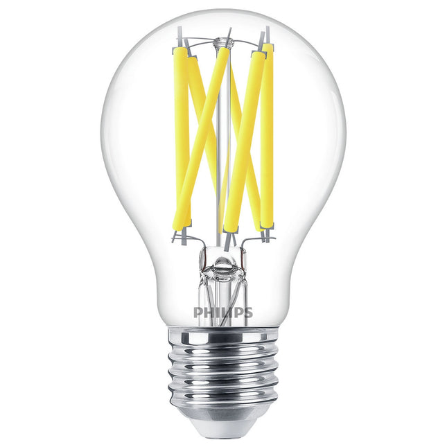 PHILIPS - Light Bulb - E27  - 100 W - 1521 Lumen - 2200 K - 2700 K - Bright - Bulb - Warm Glow image