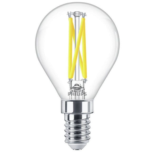 PHILIPS - Light Bulb - E14 - 25 W - 250 Lumen - 2200 K - 2700 K - Bright - Bulb - Warm Glow image