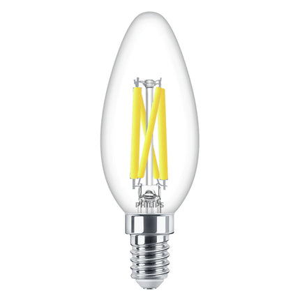 PHILIPS - Light Bulb - E14 - 40 W - 470 Lumen - 2200 K - 2700 K - Bright - Candle - Warm Glow image