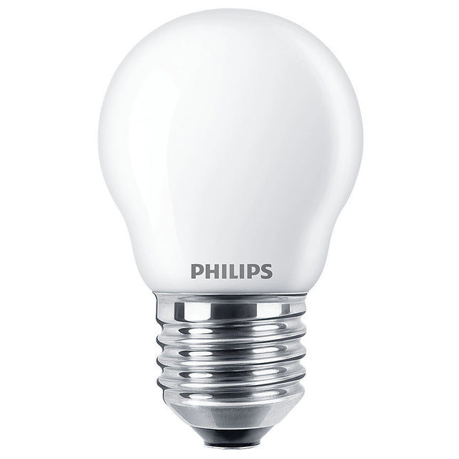 PHILIPS - Light Bulb - E27 - 40 W - 470 Lumen - 2200 K - 2700 K - Frosted - Bulb - Warm Glow image