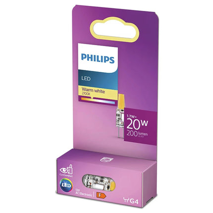 PHILIPS - Capsule - G4 - 20 W - 100 Lumen - 2700 K - Bright - Capsule image
