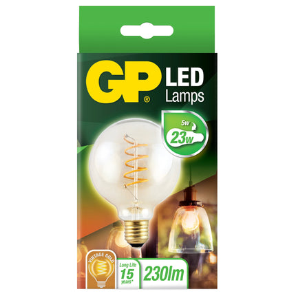 GP - Vintage Led - E27 - 23 W - 230 Lumen - 2200 K - Bright - Bulb big image