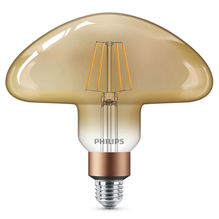 PHILIPS - Vintage Led - E27 - 30 W - 350 Lumen - 2000 K - Flame - Mushroom - Dimmable image