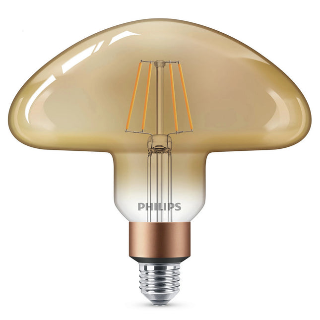 PHILIPS - Vintage Led - E27 - 30 W - 350 Lumen - 2000 K - Flame - Mushroom - Dimmable image